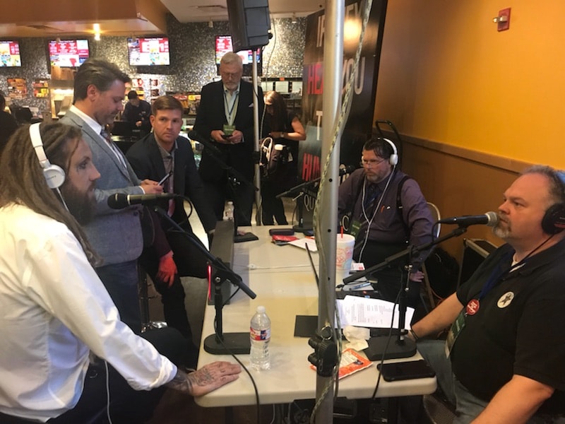 Rob Ervin at a live event