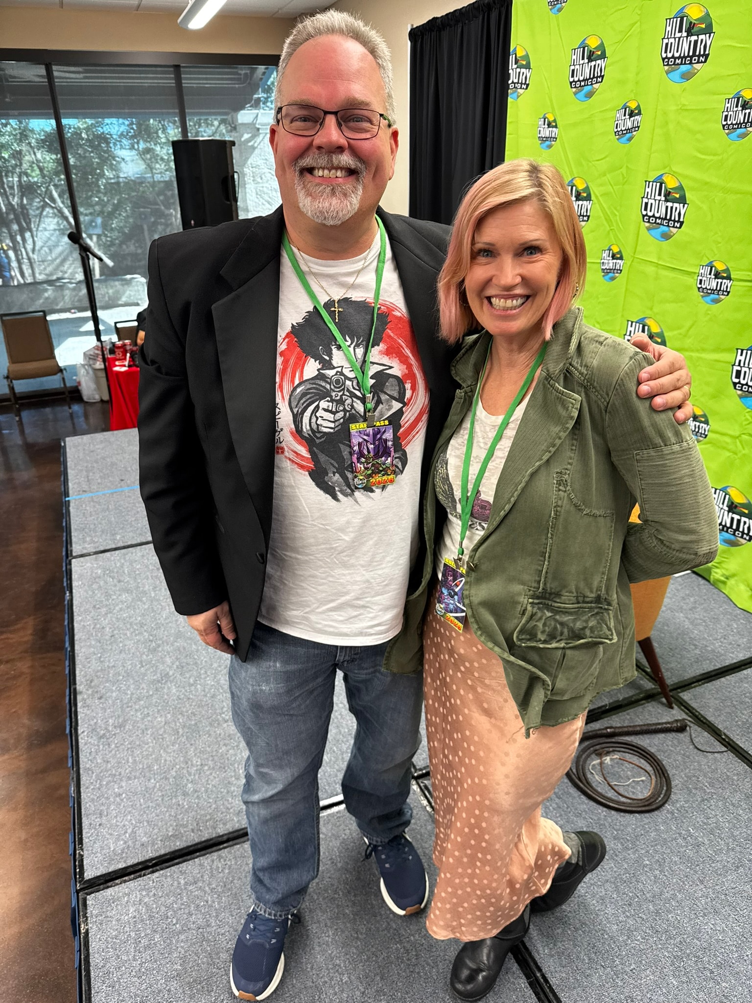 Rob Ervin at a panel event