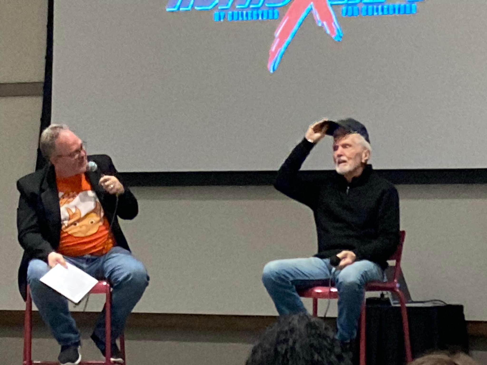 Rob Ervin at a panel event