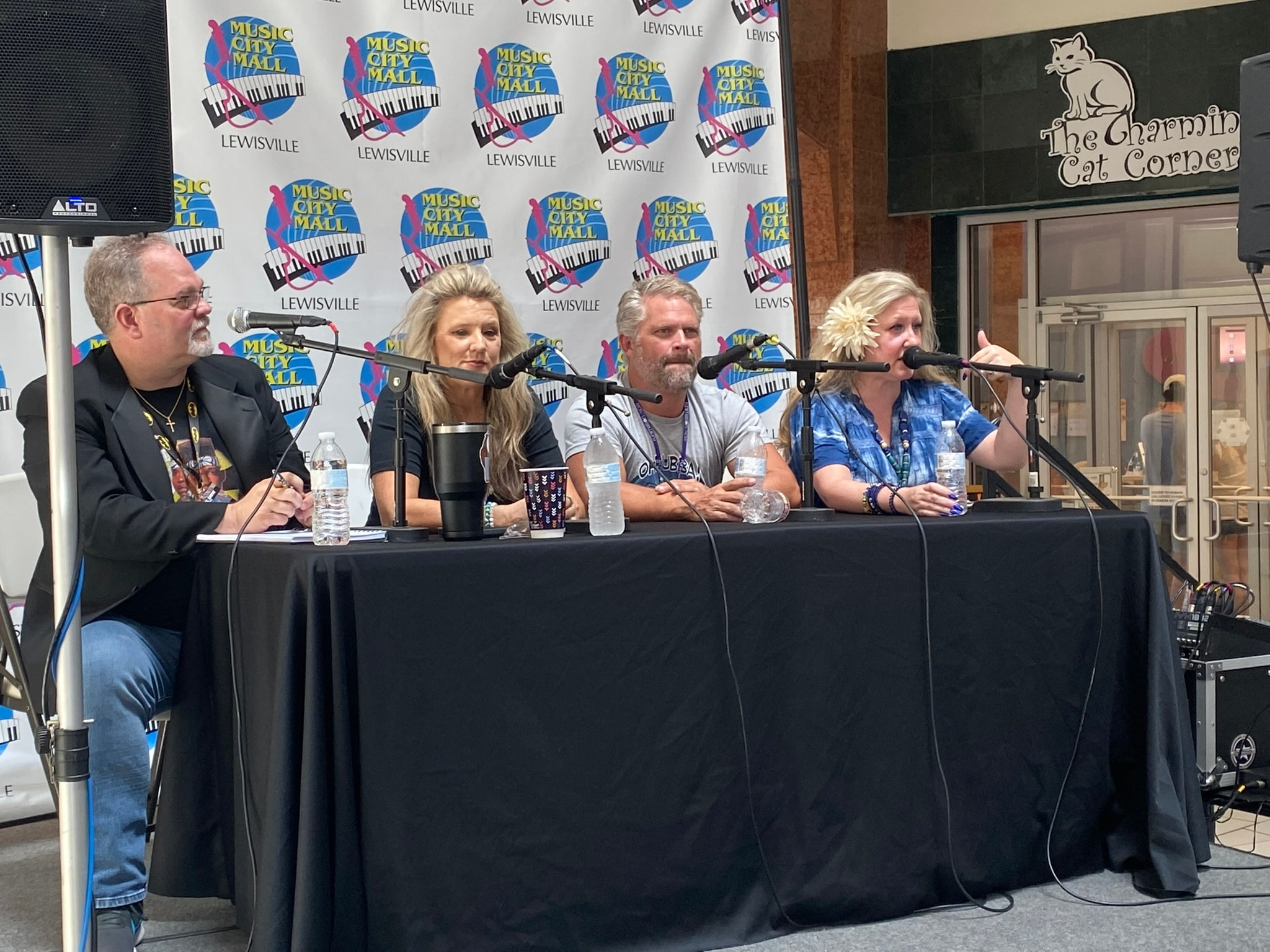 Rob Ervin at a panel event