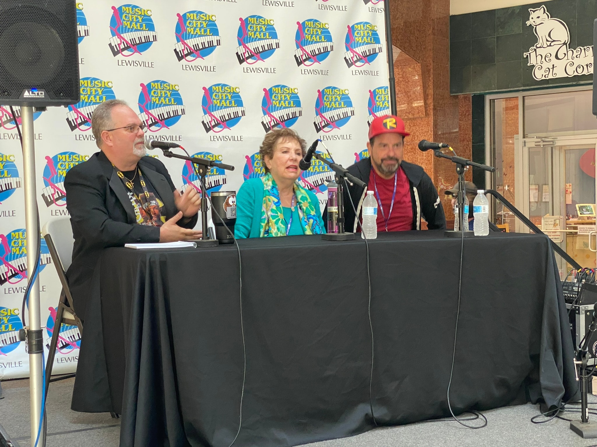 Rob Ervin at a panel event