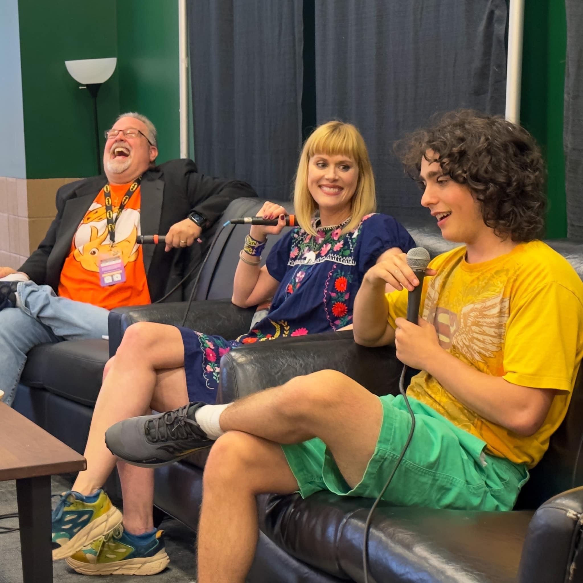 Rob Ervin at a panel event
