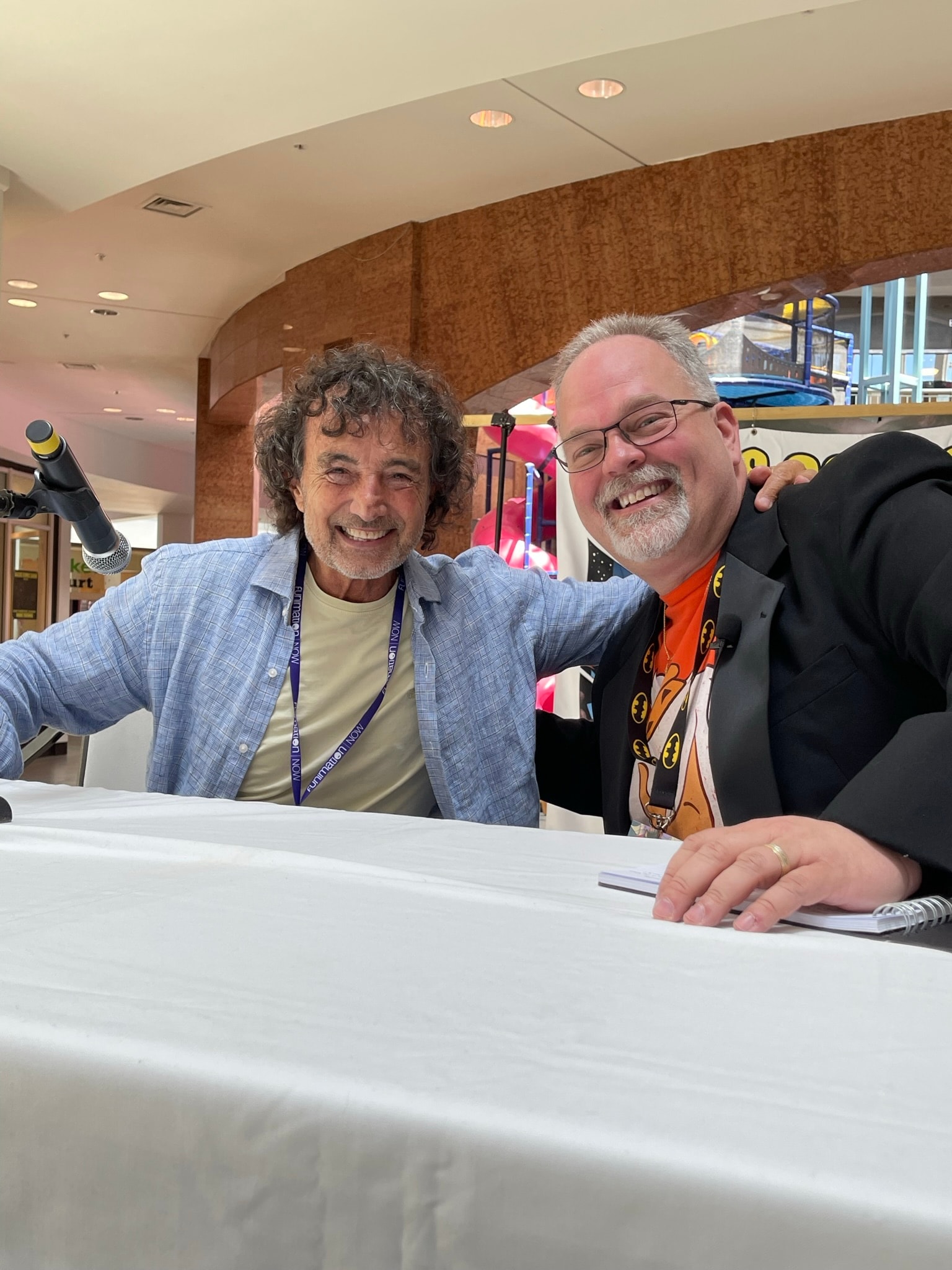 Rob Ervin at a panel event