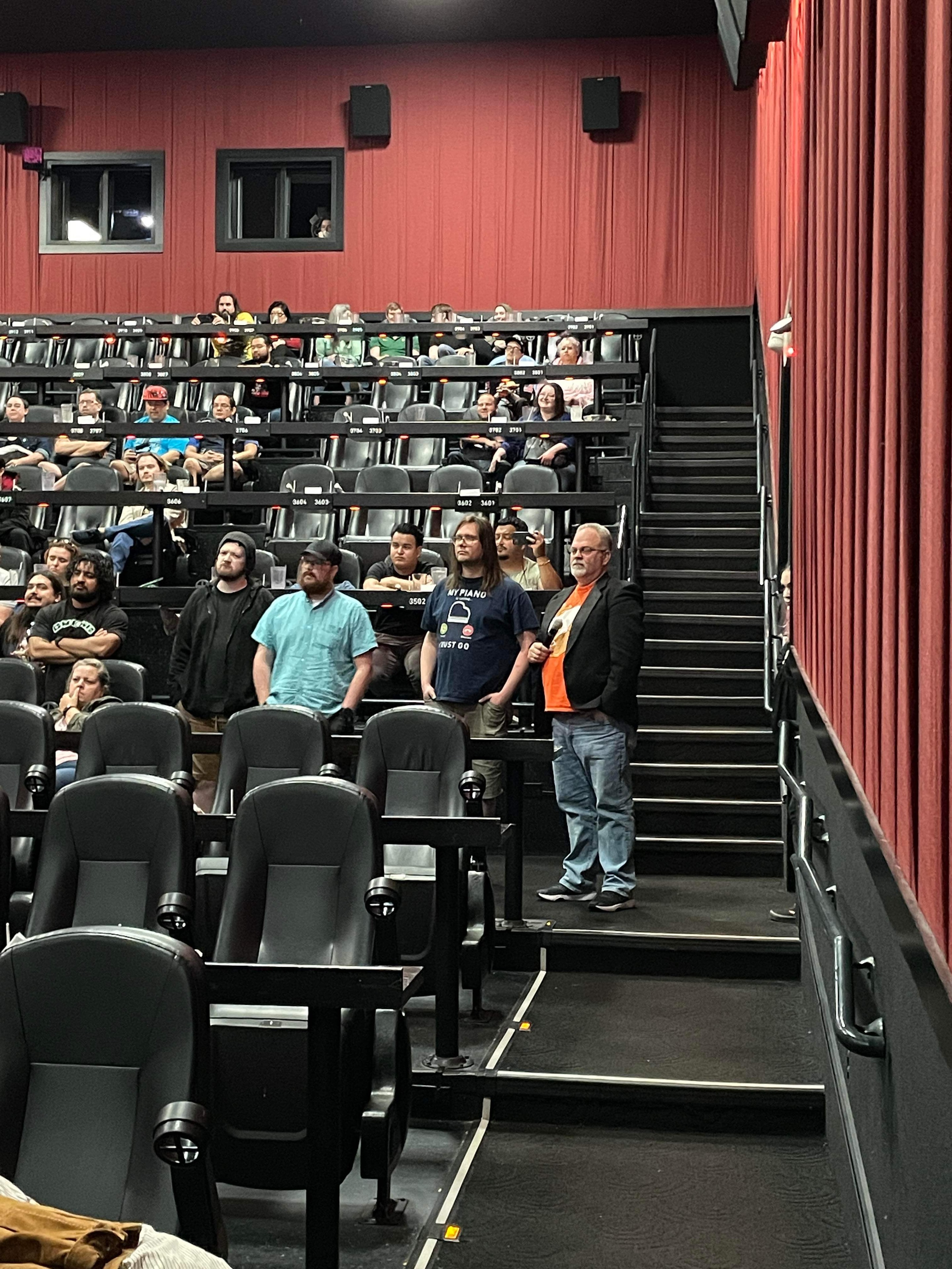 Rob Ervin at a panel event