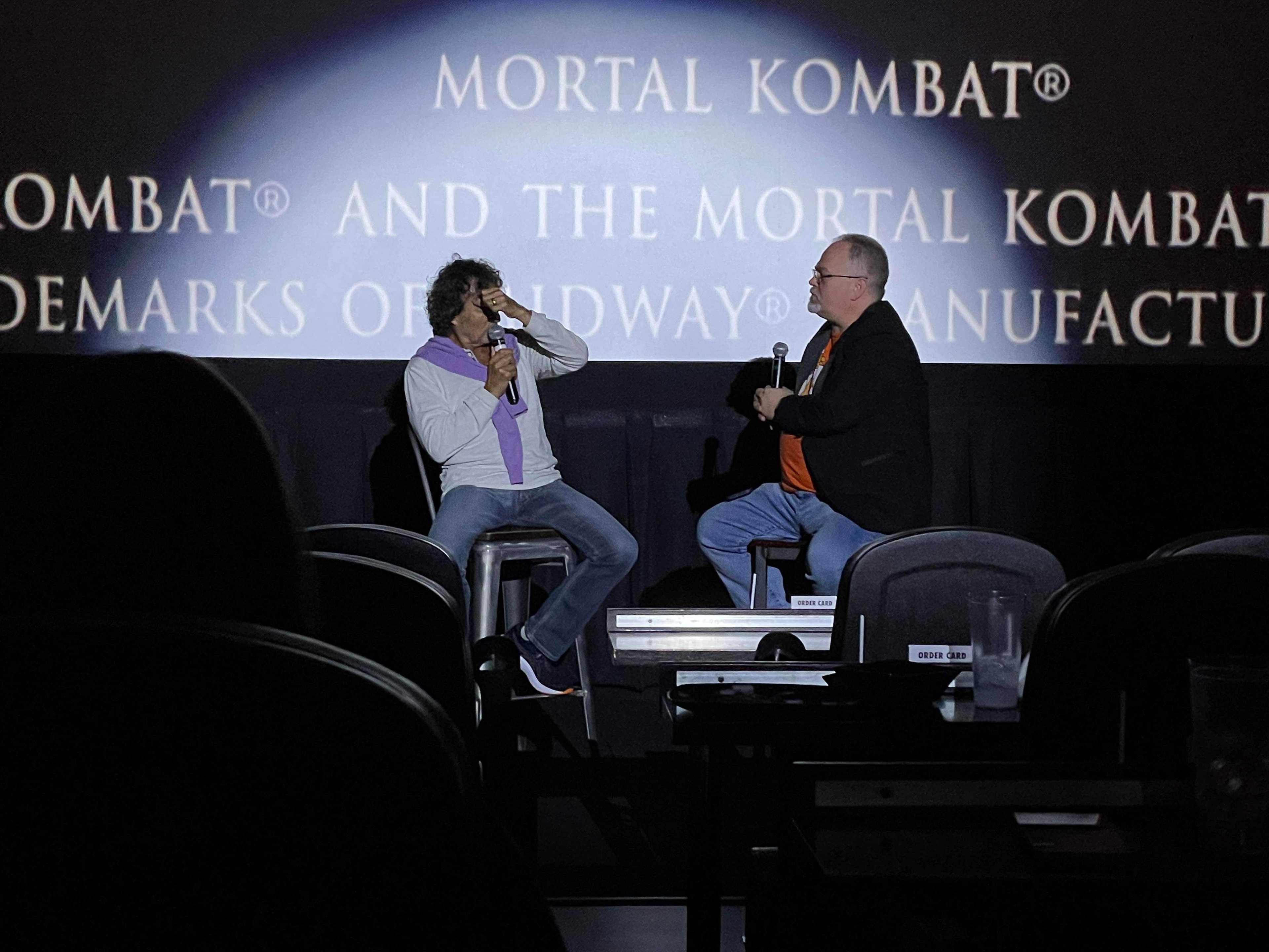 Rob Ervin at a panel event