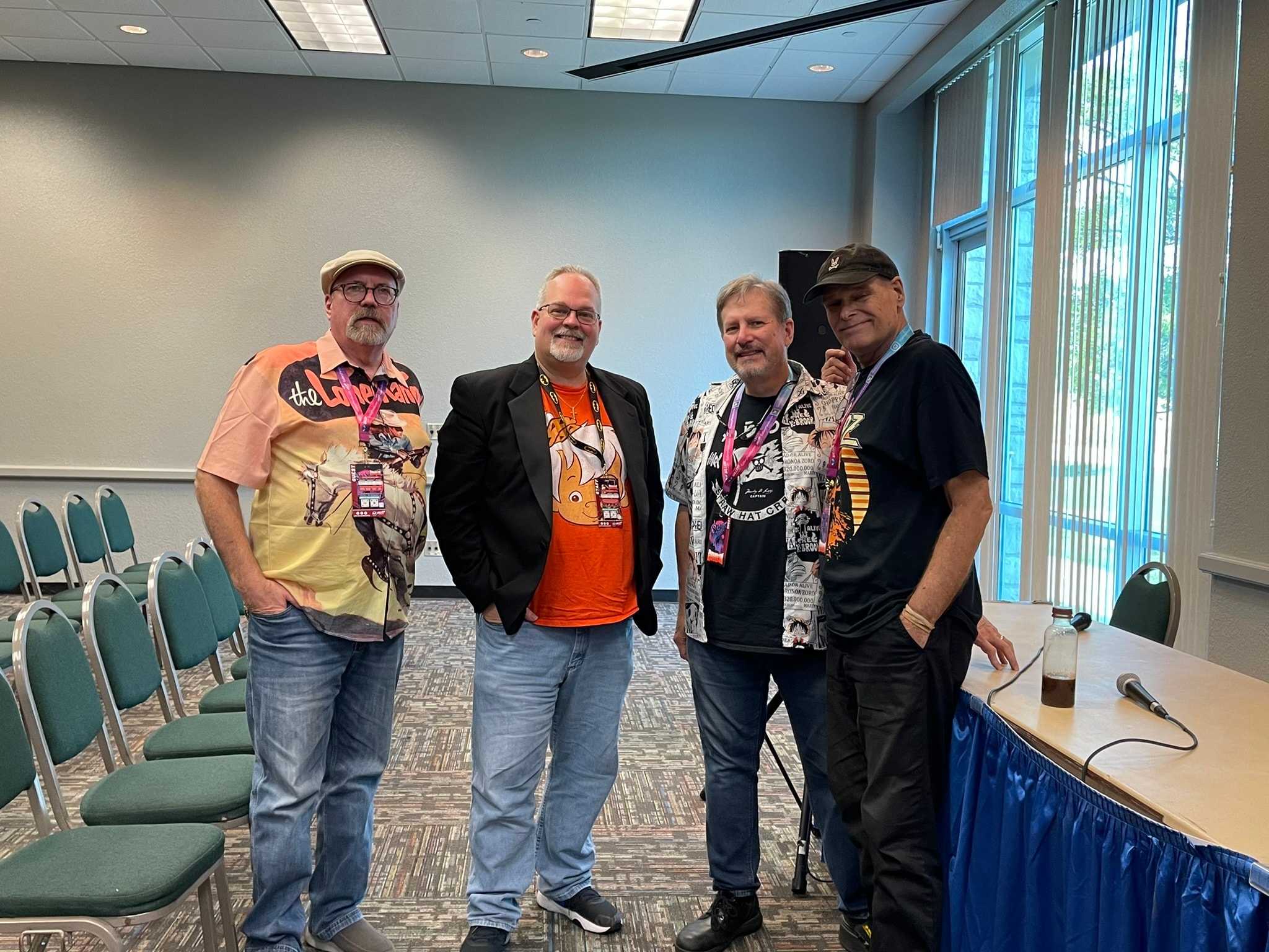 Rob Ervin at a panel event