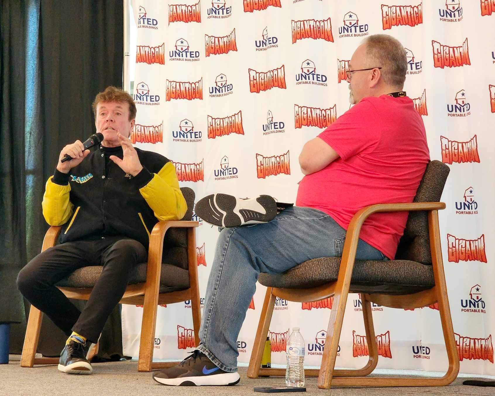 Rob Ervin at a panel event