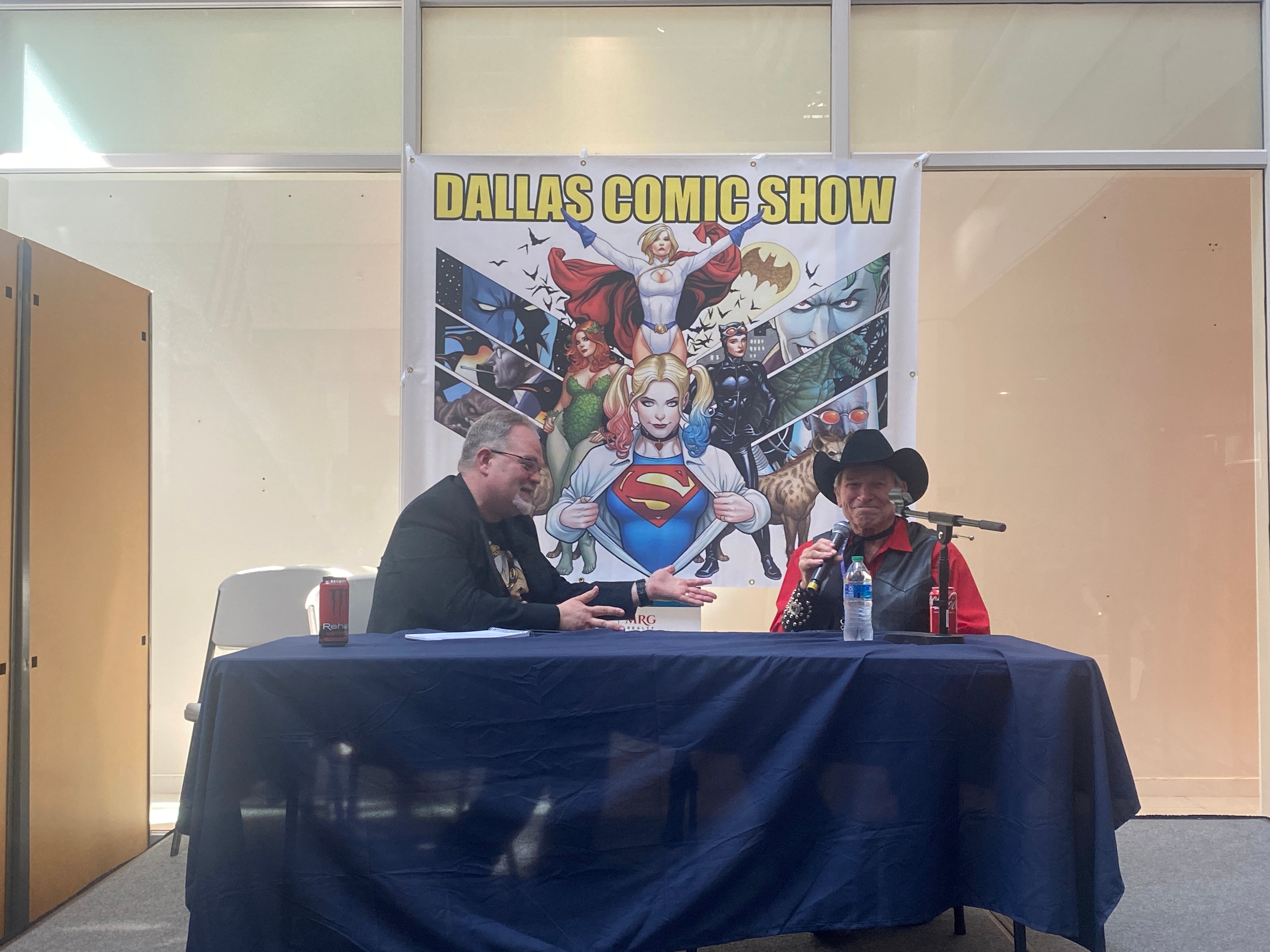 Rob Ervin at a panel event