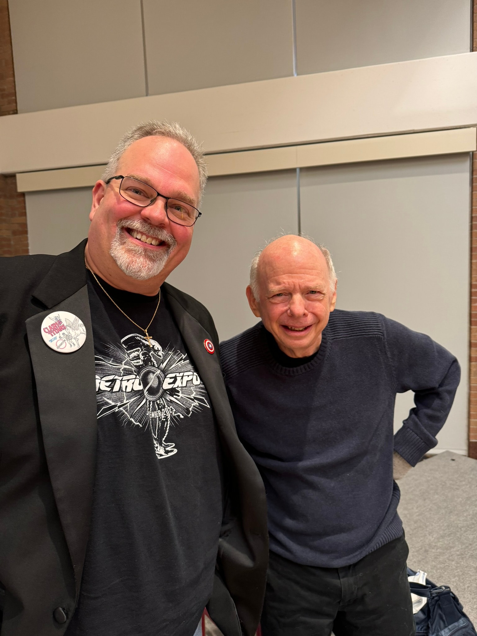 Rob Ervin at a panel event