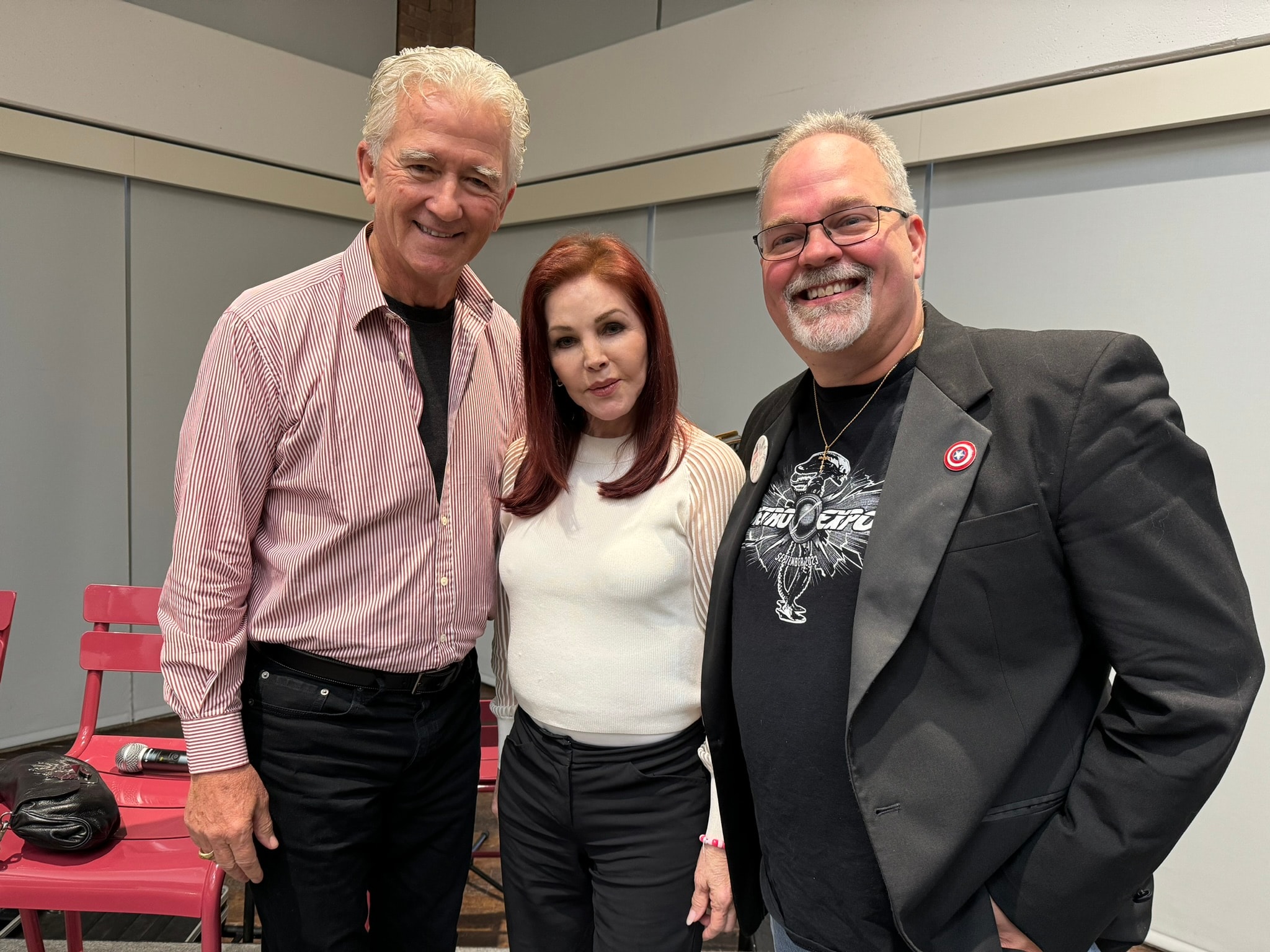 Rob Ervin at a panel event