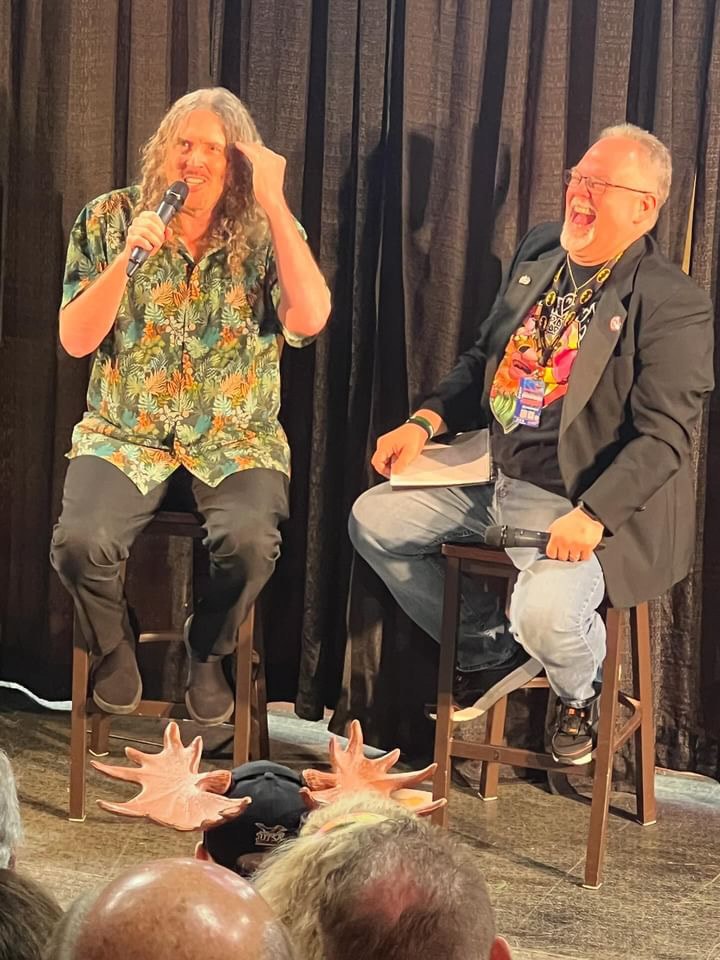 Rob Ervin at a panel event