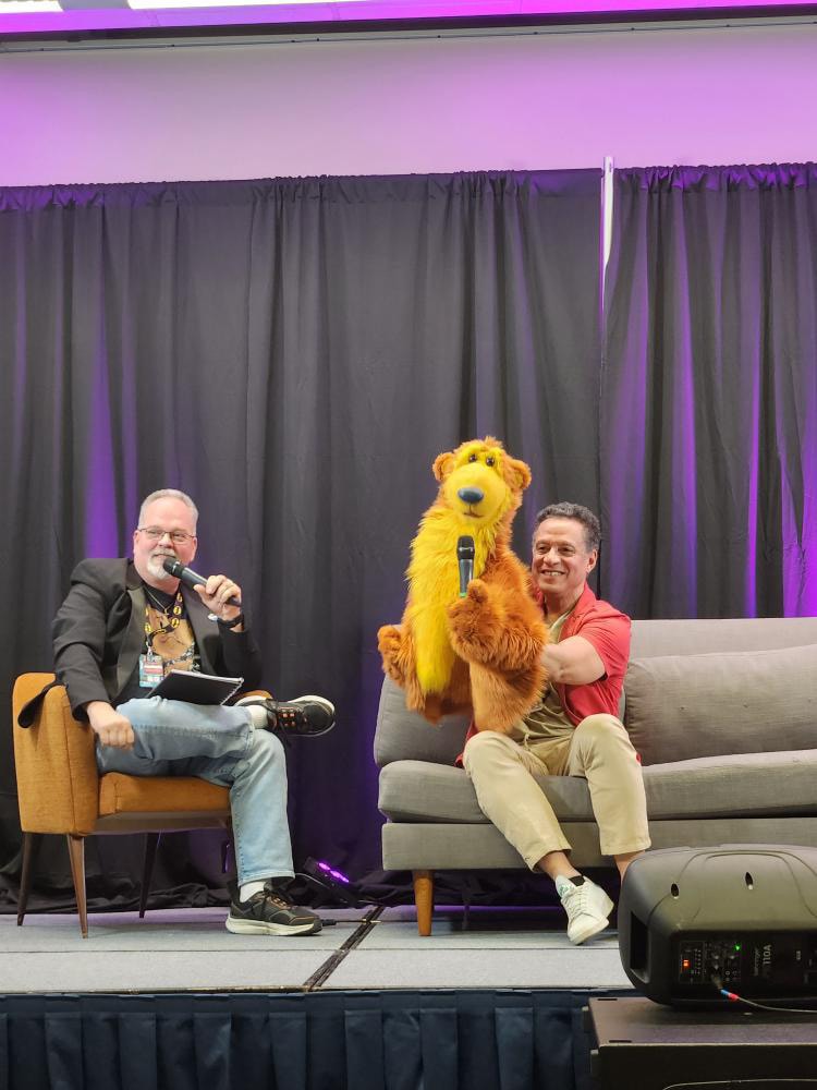 Rob Ervin at a panel event