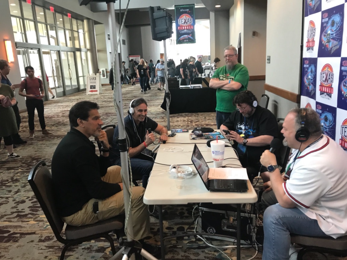 Rob Ervin at a live event