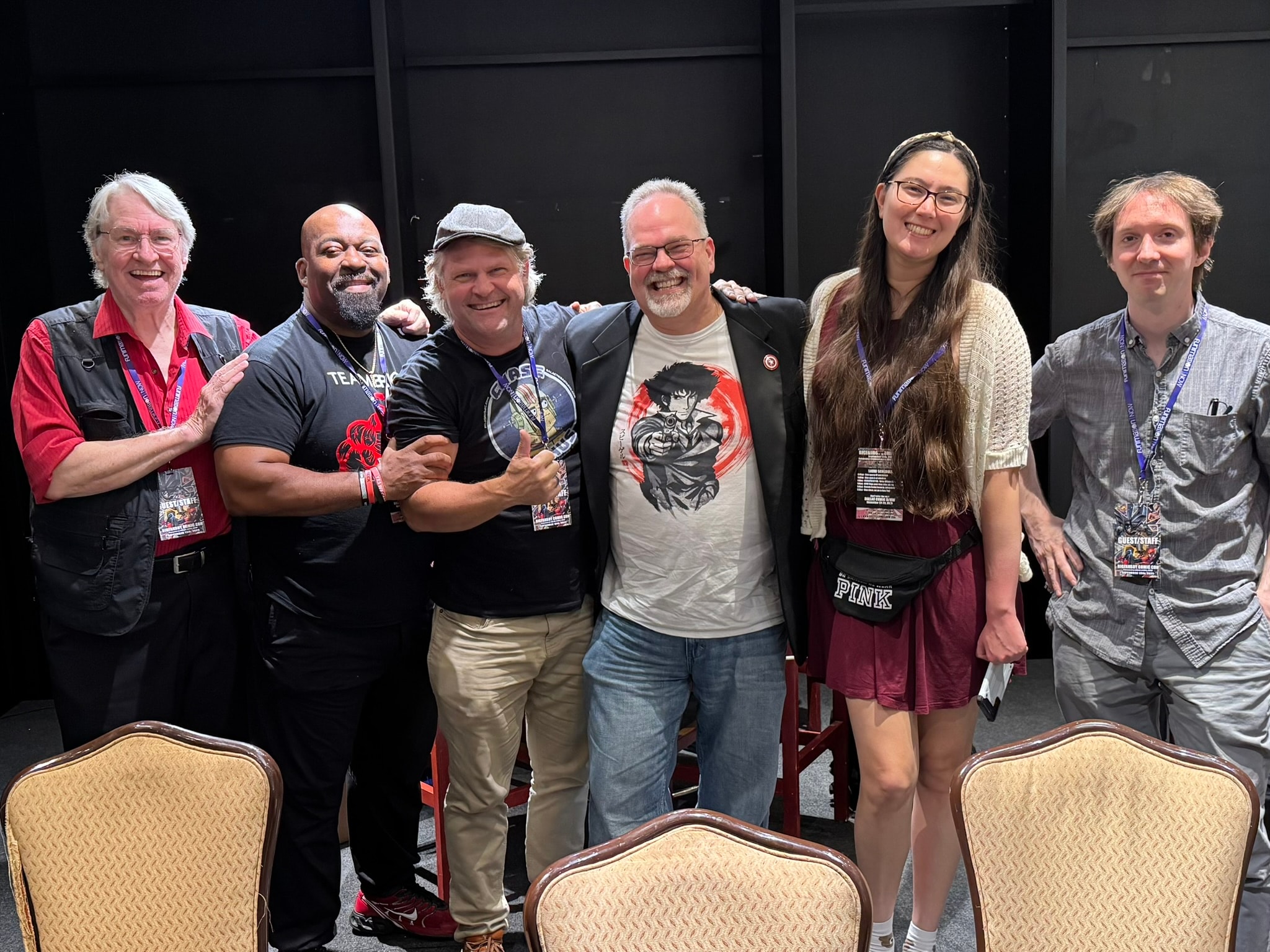 Rob Ervin at a panel event